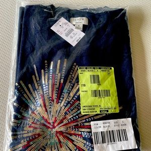 JCrew Fireworks Sweater. Size S